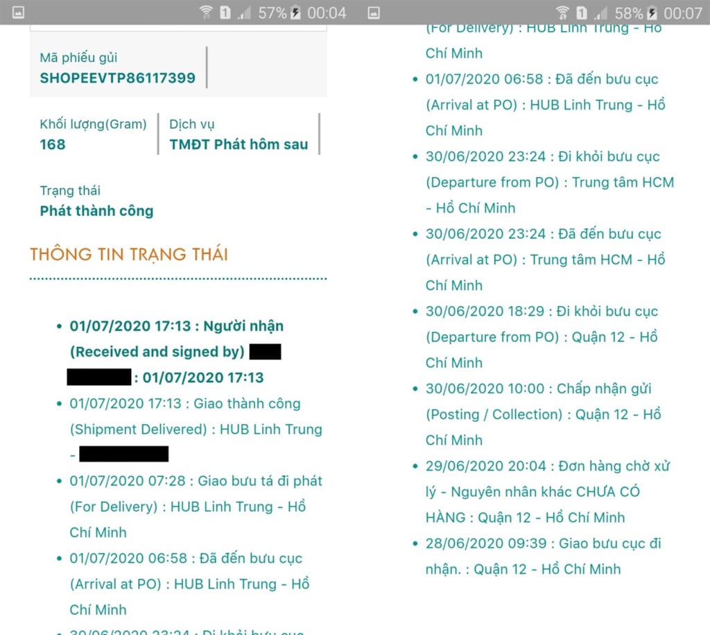 Tra cứu trên website